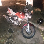 Homem é preso em flagrante por roubo de motocicleta