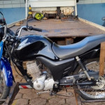 GCM apreende motocicleta e prende homem acusado de traficar entorpecentes