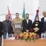 Homenagem ao “Bombeiro do Ano” é entregue ao BPM Carlos Adalberto Tomé 