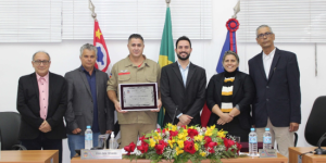 Homenagem ao “Bombeiro do Ano” é entregue ao BPM Carlos Adalberto Tomé 