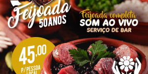 Venha Fazer parte da nossa Feijoada dos 50 anos da APAE Porto Ferreira