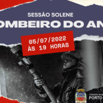 Título de “Bombeiro do Ano” será entregue na próxima terça-feira (05/07), às 19h