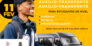 Inscrições para o auxílio-transporte de estudantes de baixa renda são prorrogadas até o dia 11