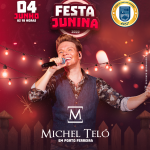 Mega Festa Junina do Clube de Campo das Figueiras terá dois dias, Michel Teló e outras atrações