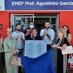 Emef Professor Agostinho Garcia, no Jardim Anésia, tem obras de revitalização entregues