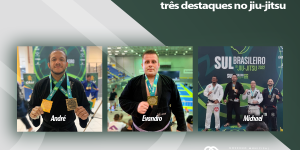 Atletas de jiu-jitsu do Programa Bolsa Auxílio Esportista se destacam em competição nacional