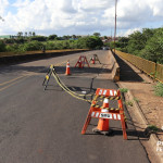 Atenção: ponte nova sobre o rio Moji-Guaçu está parcialmente interditada