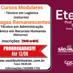 Inscrições para o vestibulinho da Etec Professor Jadyr Salles têm prazo prorrogado até dia 13 de junho