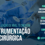 INSTITUTO DE ENSINO E PESQUISA DA SANTA CASA ABRE INSCRIÇÕES PARA A ESPECIALIZAÇÃO EM INSTRUMENTAÇÃO CIRÚRGICA