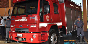 Base de Bombeiros completa 8 anos e nova viatura é entregue oficialmente