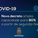 Covid-19: município adota nova regra de flexibilização a partir de segunda e recomenda apresentação de carteira de vacinação.