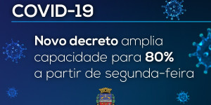 Covid-19: município adota nova regra de flexibilização a partir de segunda e recomenda apresentação de carteira de vacinação.