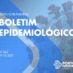 543º Boletim Epidemiológico: número de pacientes em isolamento cai para 58