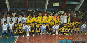 Goleada marcou a estreia otimista da equipe ferreirense na Taça EPTV de Futsal 2012