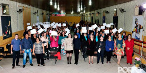 Fundo Social de Solidariedade entrega certificados a formandos de cinco cursos