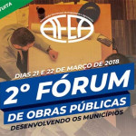 AFEA promove o 2º Fórum de Obras Públicas