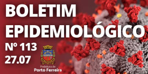 113º Boletim Epidemiológico: mais 5 casos confirmados