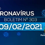 303º Boletim Epidemiológico: mais uma morte registrada; veja número de vacinados