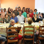 Integrantes do CCI fizeram visita ao Solar dos Jovens de Ontem no Dia do Idoso