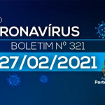 321º Boletim Epidemiológico: município aplicou 501 doses de vacina neste sábado