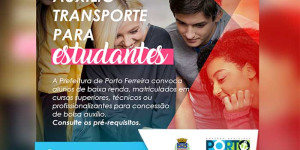 Prazo para estudantes solicitarem auxílio-transporte termina nesta terça