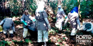 DENGUE: Agentes retiram 18 sacos de lixo em terreno embaixo do Elevado e número de casos sobe para 72