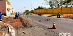 Avenida Assad Taiar terá obras para construção de canteiro central a partir de segunda-feira