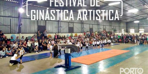 Festival de Ginástica Artística lota o Centro Olímpico Nilcéa Zadra Barroso Carrera