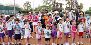 Clube de Campo realiza Festival do Projeto Escolinha de Tênis