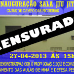 Inauguração da Sala de Jiu Jitsu no Clube de Campo das Fugueiras