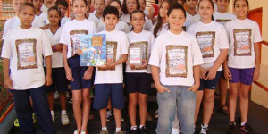 Poema escrito por alunos de escola ferreirense é destaque em livro do Ministério da Cultura