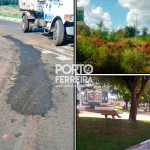 Secretaria de Infraestrutura, obras e meio ambiente prossegue com serviços de zeladoria