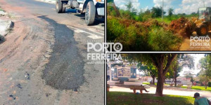 Secretaria de Infraestrutura, obras e meio ambiente prossegue com serviços de zeladoria