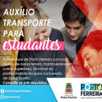 Auxílio-Transporte para estudantes tem inscrições abertas no início de janeiro