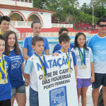 Natação do Clube de Campo no Torneio Regional da Federação Aquática Paulista