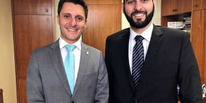 Deputado federal recebe prefeito para tratar de liberação de emenda para infraestrutura