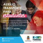 Prefeitura convoca estudantes interessados em auxílio financeiro para custeio de transporte