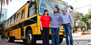 Transporte Escolar recebe um novo ônibus para alunos moradores na zona rural