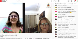 Secretaria de Educação realiza live sobre boas práticas no Atendimento Educacional Especializado