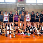 Voleibol feminino trabalha forte para resgatar equipe de base