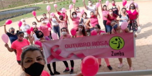 Outubro Rosa: Secretarias de Esporte e Saúde fazem caminhada no Parque do Amanhã