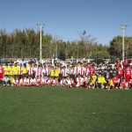 Final de semana foi agitado com a escola de futebol Clube de Campo/Olé Brasil