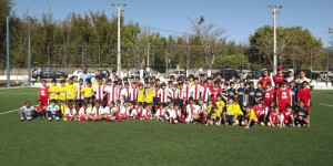 Final de semana foi agitado com a escola de futebol Clube de Campo/Olé Brasil