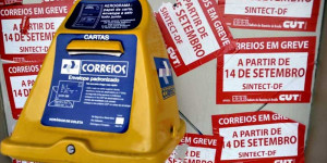 Greve faz Correios suspender serviços de entrega com hora marcada