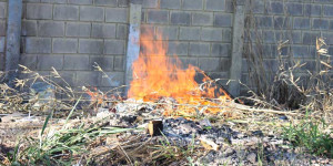 Fiscalização de Posturas alerta: atear fogo para limpeza de terreno é infração e gera multa