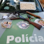 Policiais Militares Ambientais prendem homem por tráfico de drogas e posse ilegal de arma