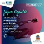 Escola Municipal Livre de Música e Artes divulga datas para matrículas e rematrículas dos cursos da Casa da Cultura