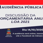 Comunicado Oficial: Câmara Municipal de Porto Ferreira realizará Audiências Públicas - LOA