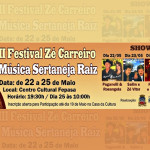 Festival Zé Carreiro tem shows definidos