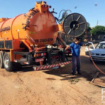 Secretaria de Infraestrutura faz limpeza de galerias no Jardim Paschoal Salzano